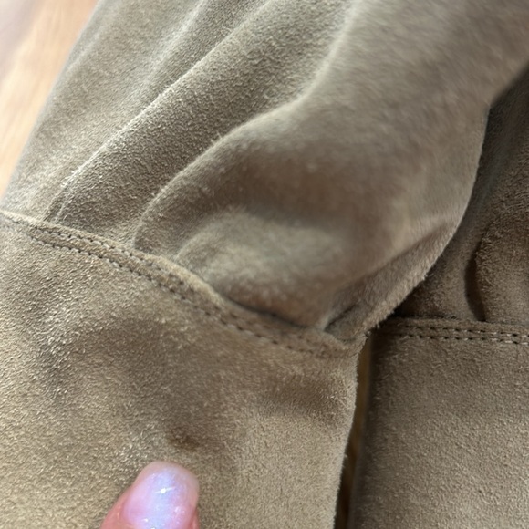 IRO x REVOLVE SUDEKA BOOTS Light Khaki suede pull on size 38 women’s - Picture 6 of 13